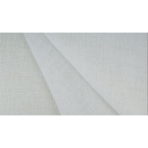 Chalk - S Fold Vevey Sheer Curtains with Track & Lining