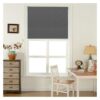 Living room window with blockout blind