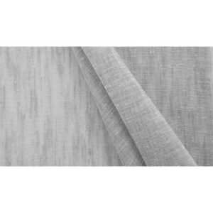 Pewter - S Fold Cannes Sheer Curtains with Track & Lining