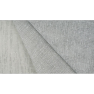 Smoke - S Fold Vevey Sheer Curtains with Track & Lining